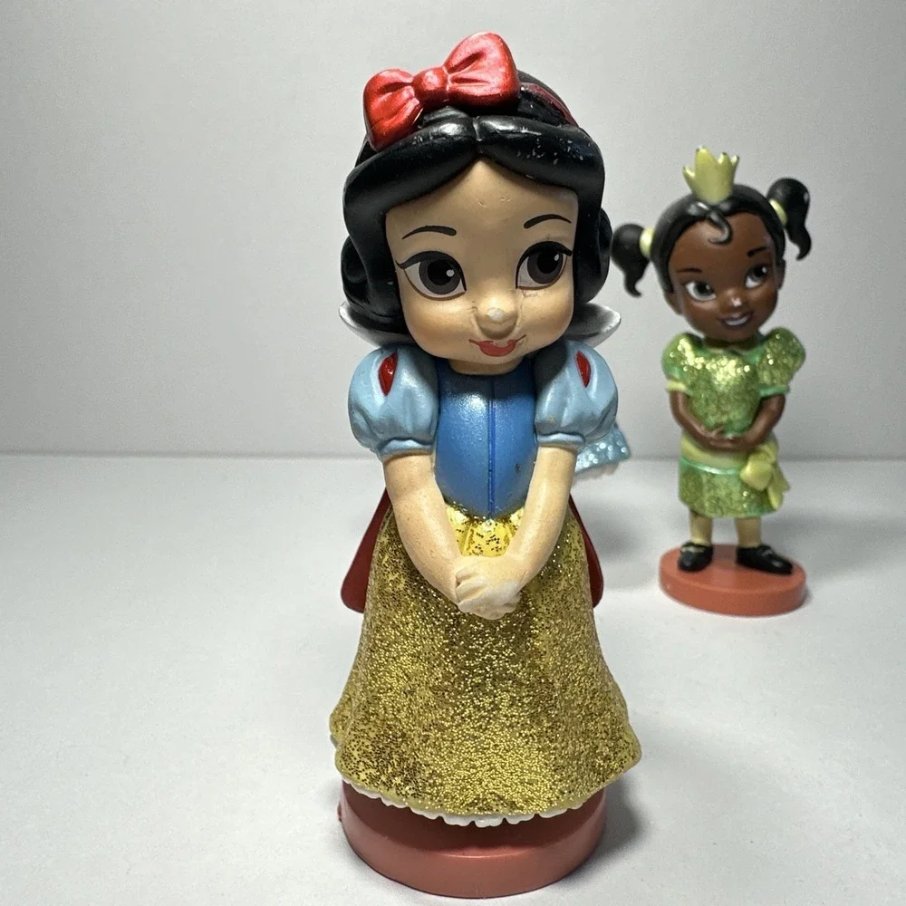 Disney Animators Young Princess Collection Lot of 3 Figures Cake Toppers